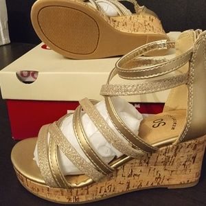 Brand New Girl's Wedge Sandals